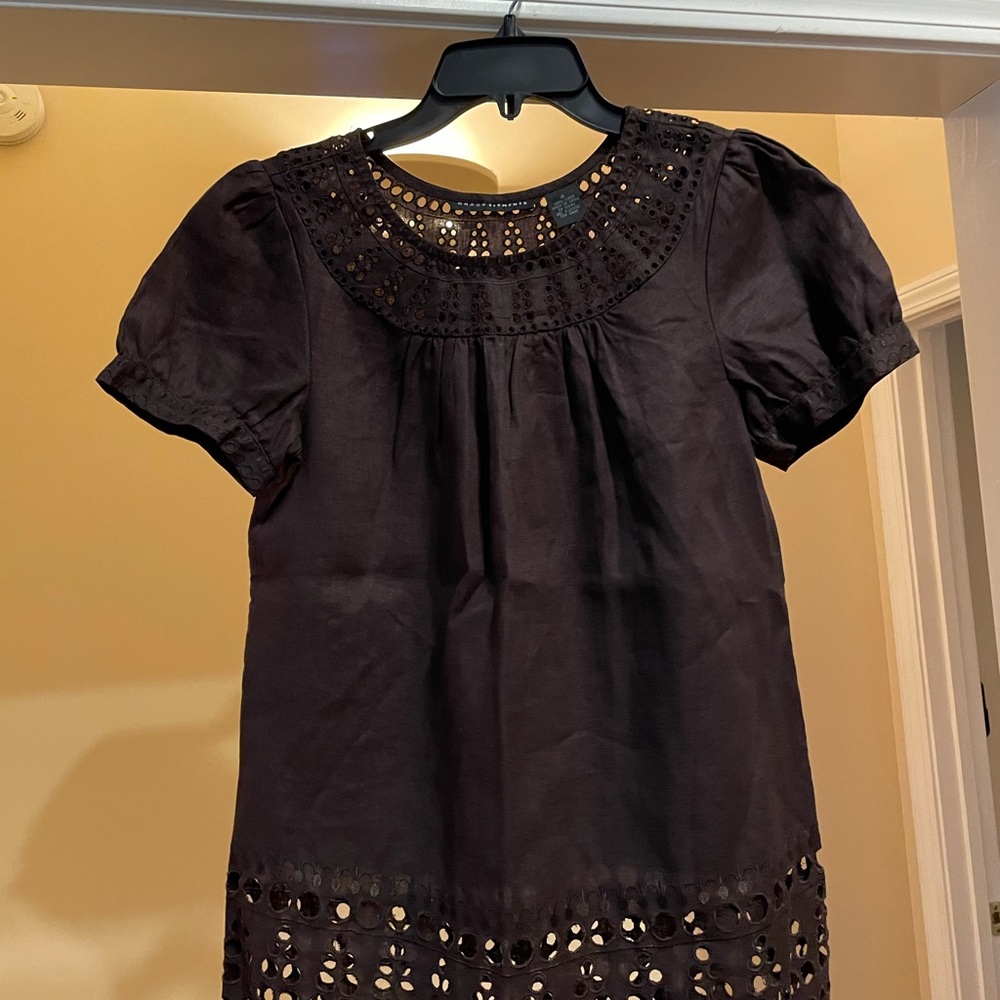 Grace Elements Linen Blouse. Size 4